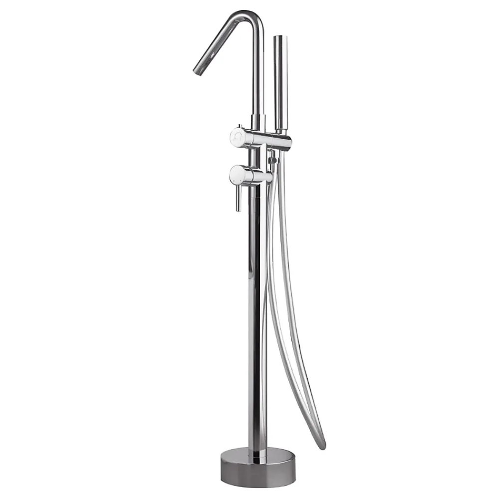 Imex Robinet Mitigeur de Baignoire sur Pied Chrome CORCEGA BBECO1
