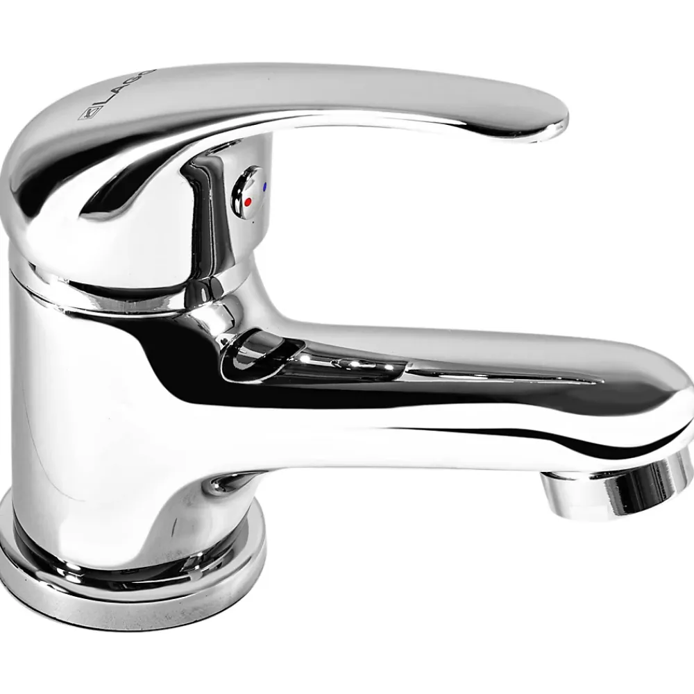 Autres Robinet mitigeur de lavabo bas en laiton chrome avec systeme vidage