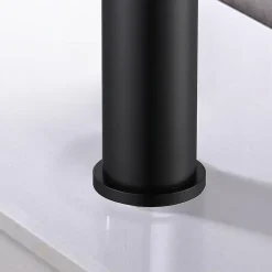 Robinet Lavabo Et Vasque|Bellegno Robinet mitigeur de lavabo thermostatique PICCOLA noir mat