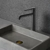 Robinet Lavabo Et Vasque|Bellegno Robinet mitigeur de lavabo thermostatique GRAZIOSA noir mat