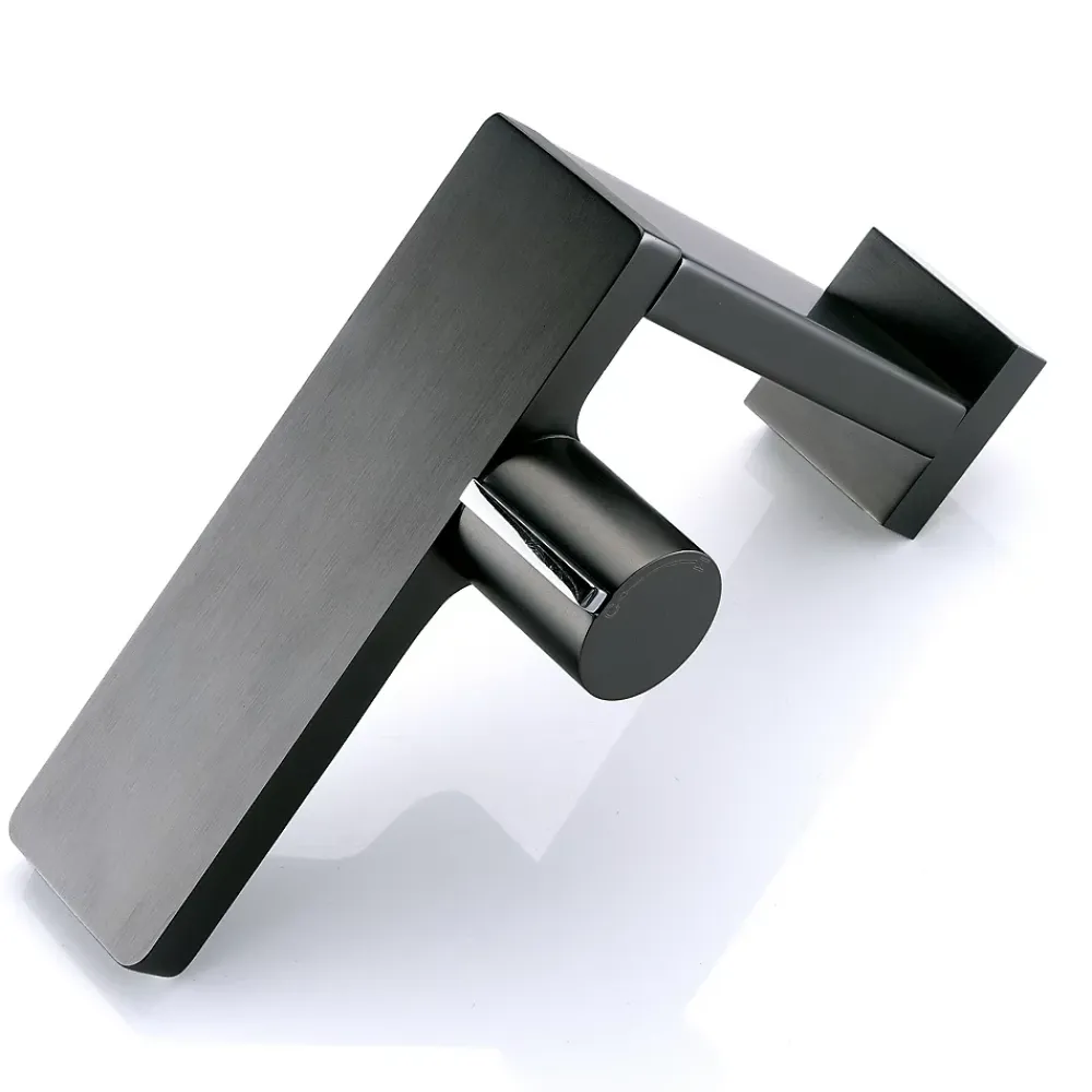 Robinet Lave-Mains|Bernstein Robinet mitigeur monocommande design gun métal pour lavabo ou vasque NT3110G