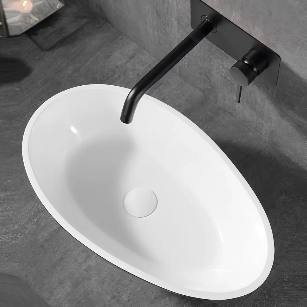 Bernstein Robinet mitigeur mural à encaster XX0539B avec corps d'encastrement noir mat