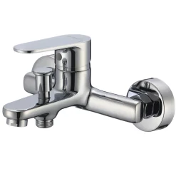Saniverre Robinet mitigeur mural Bain et Douche NERO -