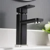 Bernstein Robinet mitigeur pour lavabos vasques 1233CB chromé/noir