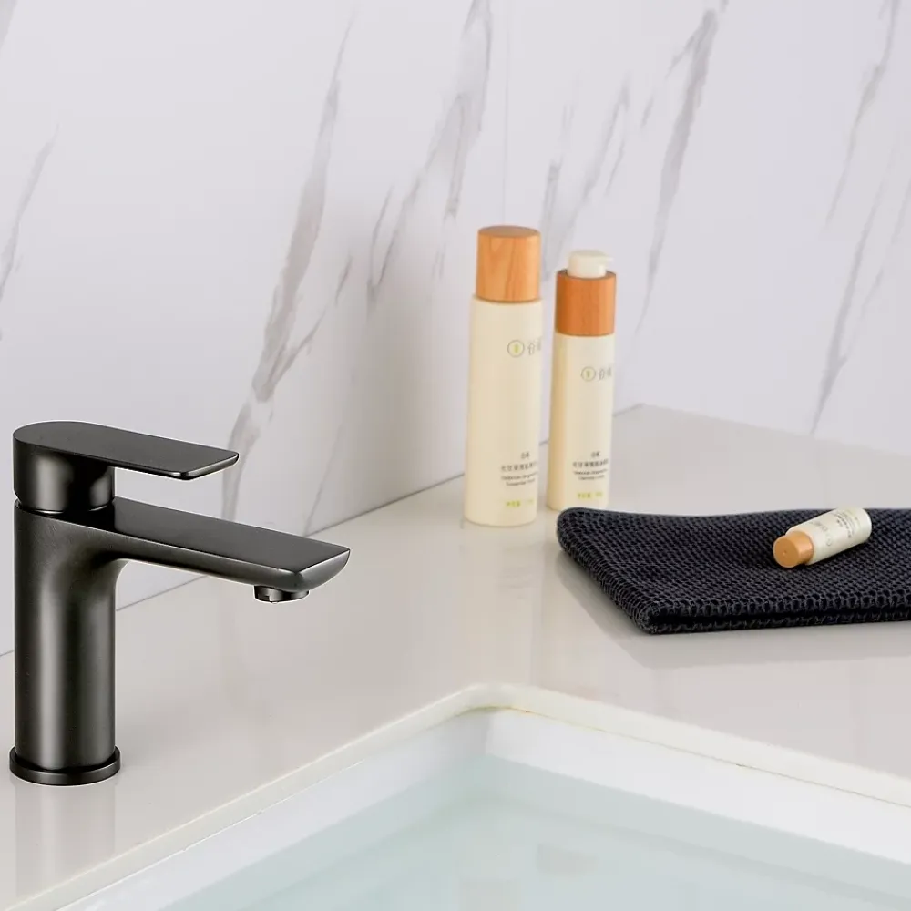 Bernstein Robinet mitigeur pour lavabo ou vasque 4024G - gun métal
