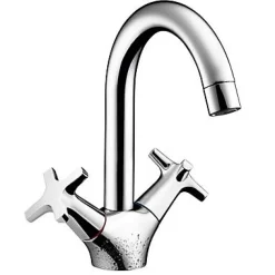 Hansgrohe Robinet mélangeur de lavabo chromé, MySport