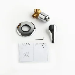 Robinet De Douche|Kiamami Valentina Robinet Mélangeur Encastré Mono-Commande Pour Douche - Cembra