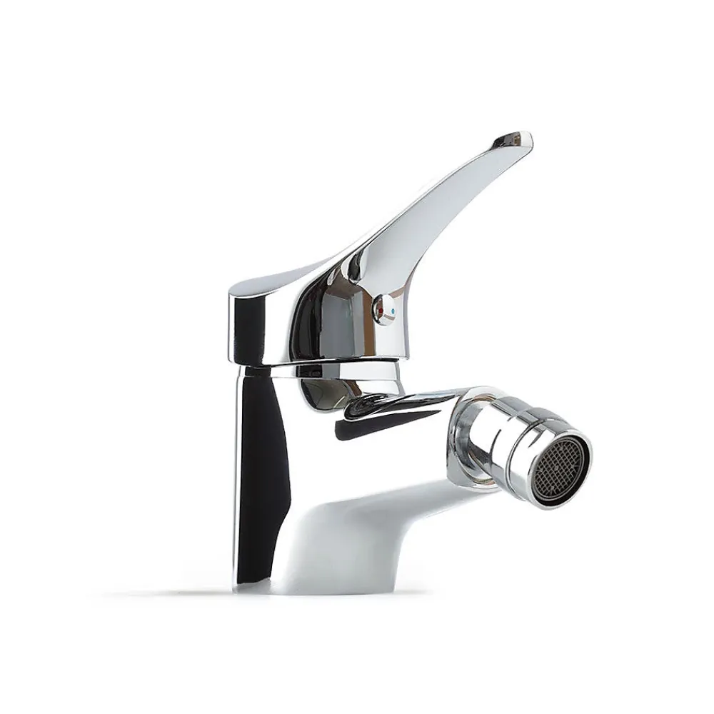 Robinet De Bidet|Kiamami Valentina Robinet Mélangeur Monocommande Pour Bidet Avec Vidange Et Flexible - Cembra