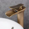 Robinet Lave-Mains|Kroos Robinet pour vasque antique laiton finition bronze