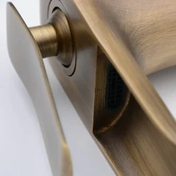 Robinet Lave-Mains|Kroos Robinet pour vasque antique laiton finition bronze
