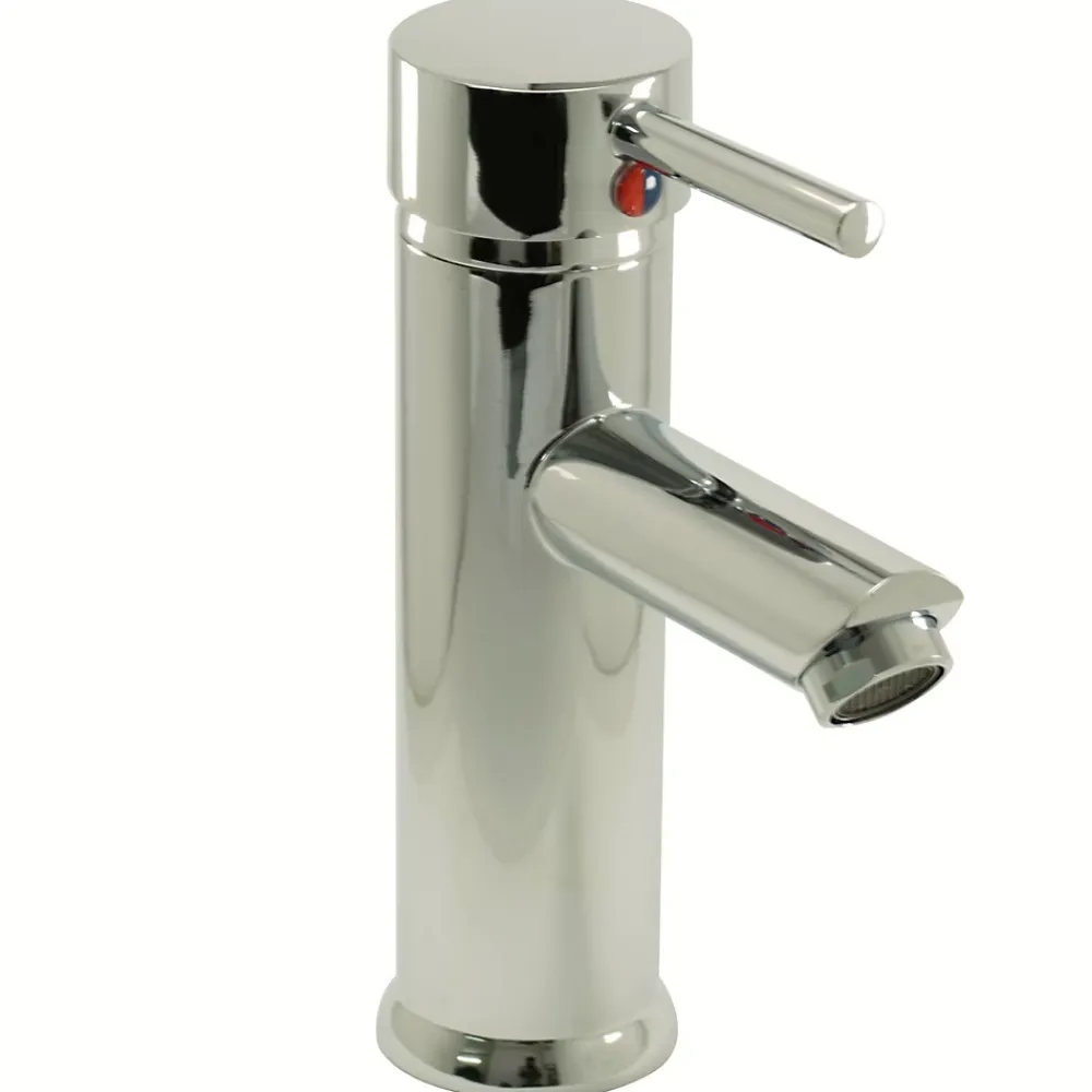 Autres Robinet salle de bain mitigeur de lavabo chromé butée écostop et système vidage