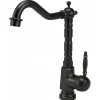 Robinet Lavabo Et Vasque|Rea Robinet Salle De Bain Mitigeur Lavabo Haut Retro Noir Monocommande