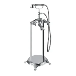 Kiamami Valentina Robinet Sur Pied Pour Baignoires Autoportantes