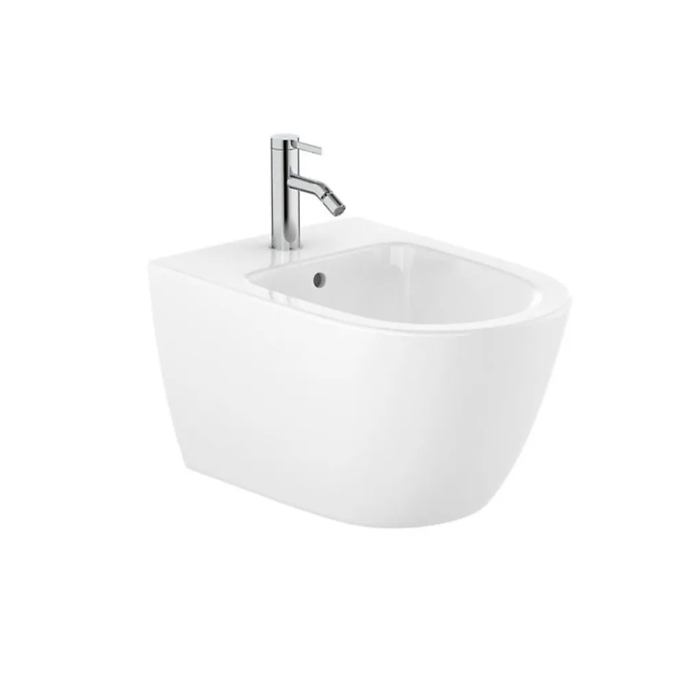 Bidet|Roca by SIKO Bidet suspendu 42x36 cm céramique, vidage arrière, blanc (A357685000)