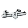 Rousseau Robinet mitigeur thermostatique baignoire et douche Volga 2