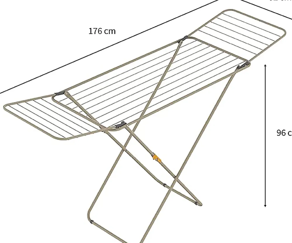Etendoir À Linge|RORETS Rörets Séchoir à linge Sussi - 52x176x96 cm