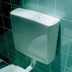 Geberit Réservoir WC indépendant semi bas double touche blanc AP140 - - 140.317.11.1