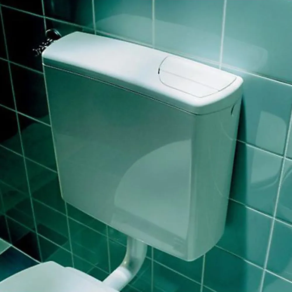 Geberit Réservoir WC indépendant semi bas double touche blanc AP140 - - 140.317.11.1