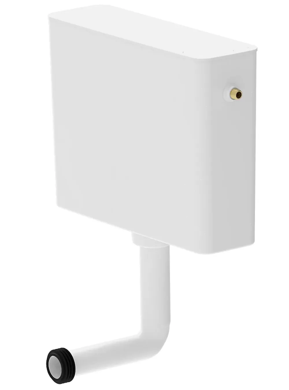 Siamp Réservoir WC 7.5L semi-bas simple touche, Tosca