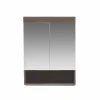 Trend Team RUNNER MOON - Meuble de salle de bain - Armoire de toilette en mélaminé. L-H-P: 58x75x18 cm