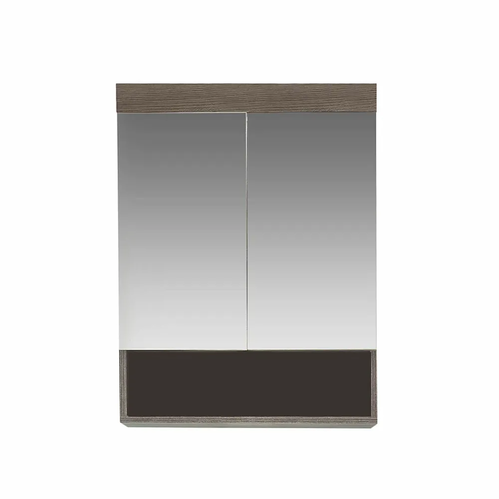 Trend Team RUNNER MOON - Meuble de salle de bain - Armoire de toilette en mélaminé. L-H-P: 58x75x18 cm