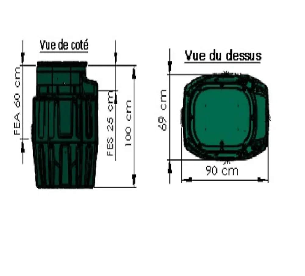 Saniflo SANIREL 420 EVO Pompe de relevage maison individuelle EAUX CHARGEES (WC) mono pompe 408