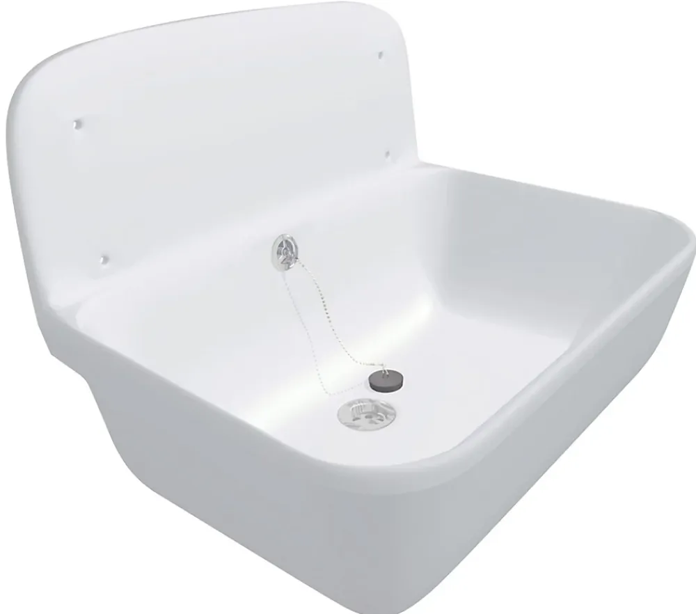 Nicoll Sanit (Groupe /Aliaxis) Poste d eau pour fixation murale, blanc (60001010099)