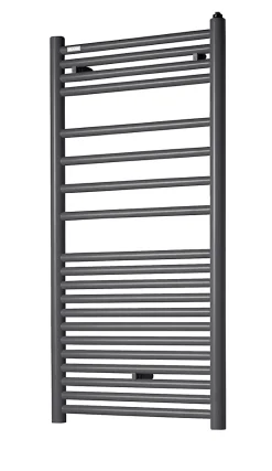 Sèche-Serviettes Eau Chaude|Acova Sèche serviette eau chaude Angora anthracite 460W