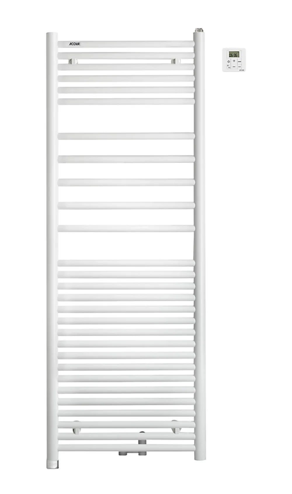 Acova Sèche serviette mixte électrique 300W / eau chaude 615W Angora