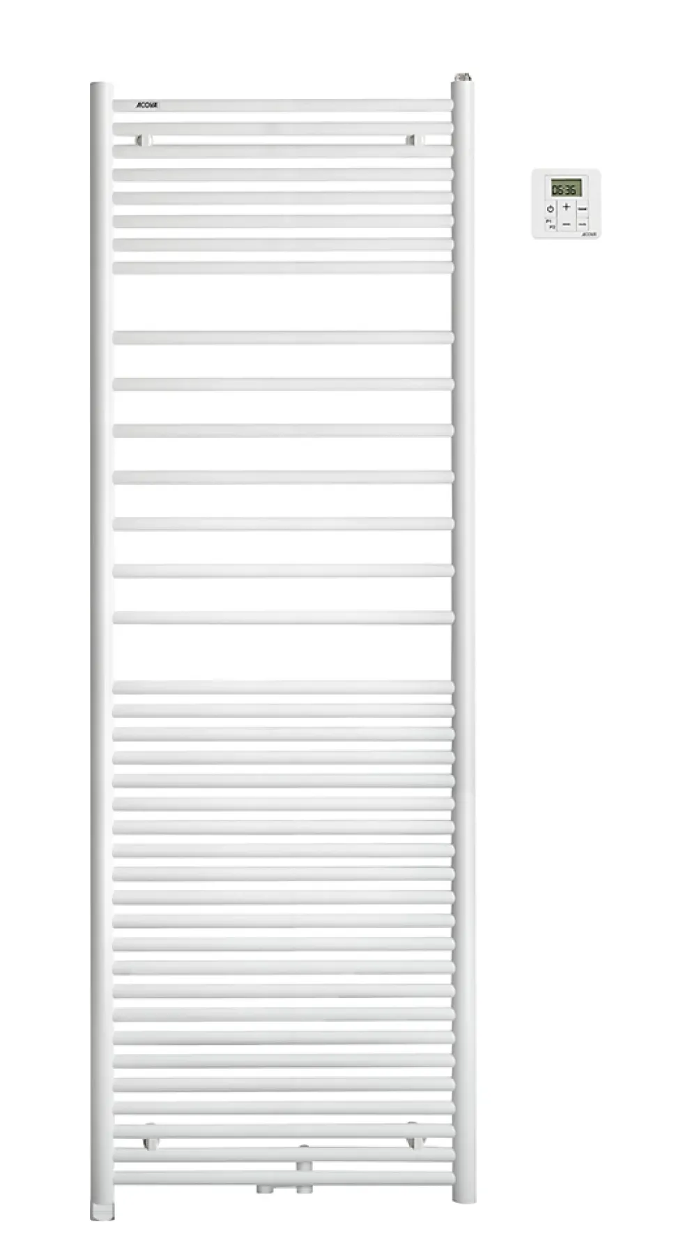 Acova Sèche serviette mixte électrique 300W / eau chaude 946W Angora