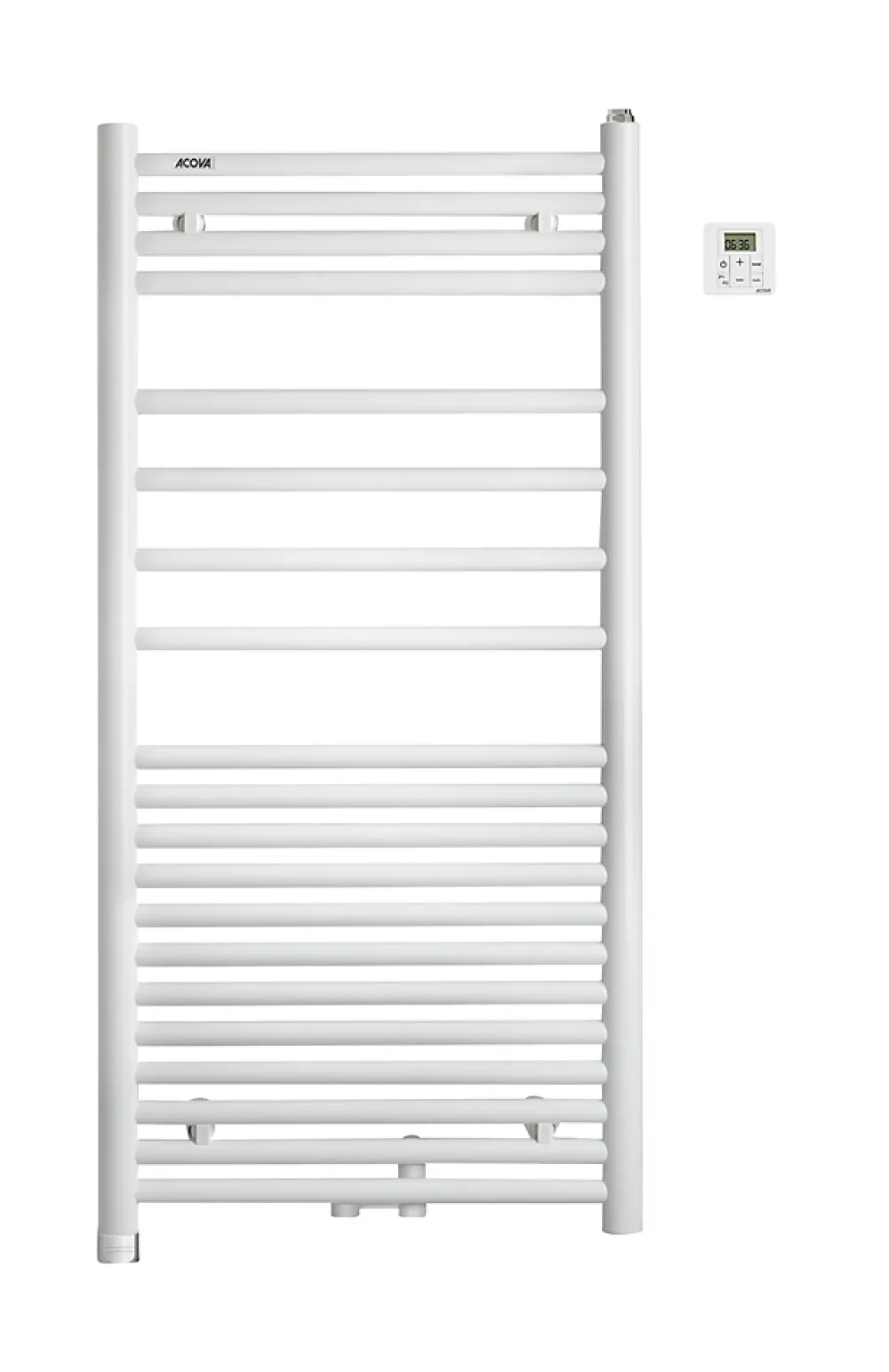Sèche-Serviettes Mixte|Acova Sèche serviette mixte électrique 300W / eau chaude 460W Angora