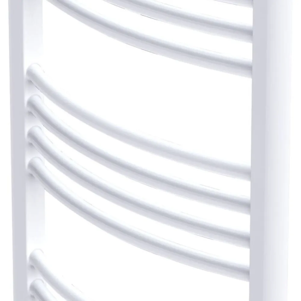 Sèche-Serviettes Eau Chaude|Vidaxl Sèche Serviettes Chauffage Central Incurvé 500x764mm + Connecteurs