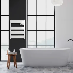 HJM Sèche serviettes électrique à inertie sèche Lysa 500W