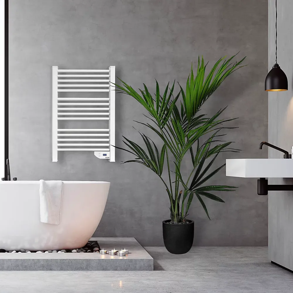 HJM Sèche serviettes électrique à inertie sèche Loren 500W