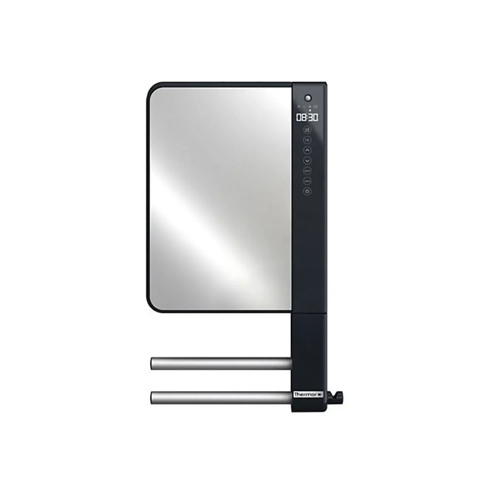 Sèche-Serviettes Soufflant|Thermor Sèche serviettes électrique miroir ILLICO 3 avec soufflant 800+1000W 491374