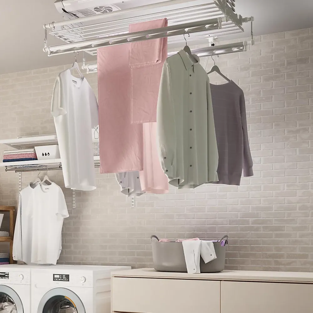 Foxydry Sèche-linge électrique mural 122x57x30cm alu Air 120