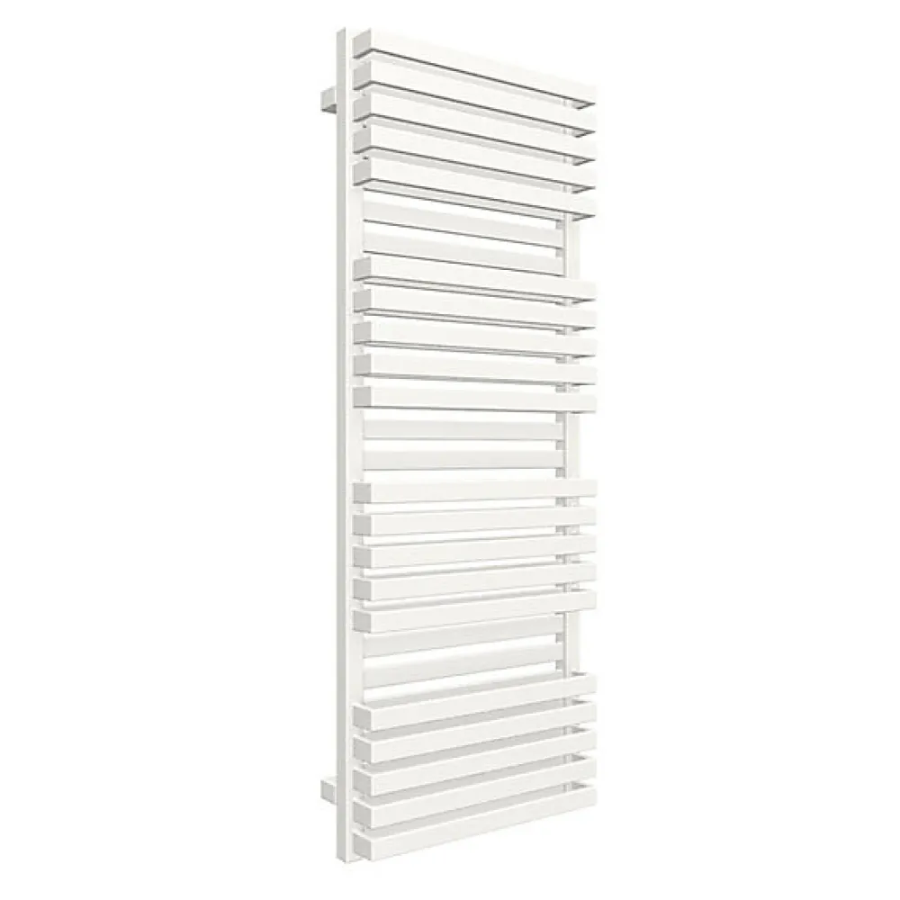 Sèche-Serviettes Eau Chaude|Matisere Sèche-serviette eau chaude blanc de 870mm de haut et 600mm de large - 733 Watt - QUA870/600BZXB