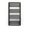 Matisere Sèche-serviette eau chaude noir de 540mm de haut et 500mm de large - 299 Watt - ALE540/500ZXN