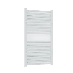 Sèche-Serviettes Eau Chaude|Matisere Sèche-serviette eau chaude blanc de 820mm de haut et 300mm de large - 247 Watt - LIM820/300SXB