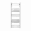 Matisere Sèche-serviette eau chaude blanc de 1140mm de haut et 586mm de large. - 566 Watt - LEN1140/586PSXB