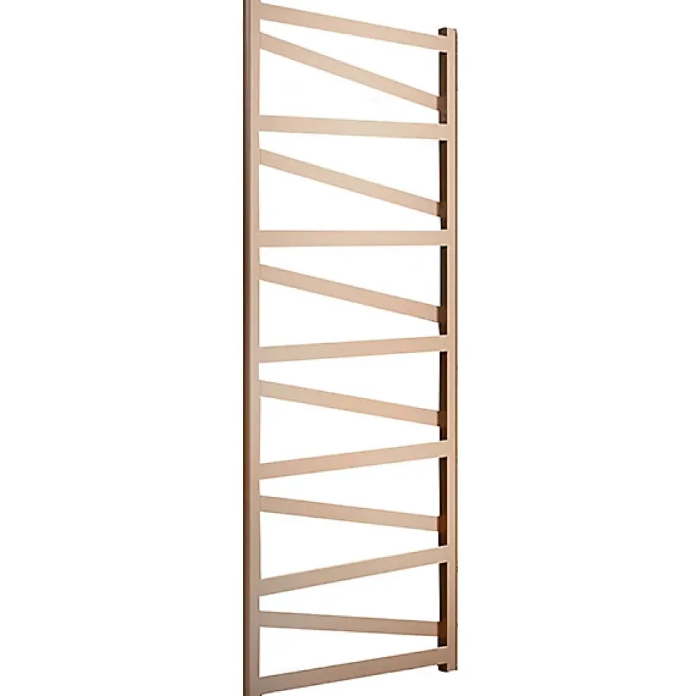 Sèche-Serviettes Eau Chaude|Matisere Sèche-serviette eau chaude cuivre lumineux de 1710mm de haut et 400mm de large - 531 Watt - VIP1710/400ZXBCO