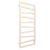 Sèche-Serviettes Eau Chaude|Matisere Sèche-serviette eau chaude beige de 835mm de haut et 500mm de large - 332 Watt - ZIG835/500ZX1015