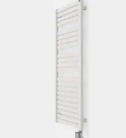 Matisere Sèche-serviette eau chaude blanc de 1260mm de haut et 540mm de large - 605 Watt - MAN1260/540SXB