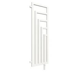 Sèche-Serviettes Eau Chaude|Matisere Sèche-serviette eau chaude blanc de 1140mm de haut et 360mm de large - 421 Watt - ANG1140/360DWYLB