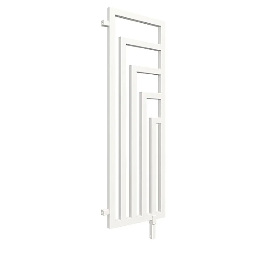 Sèche-Serviettes Eau Chaude|Matisere Sèche-serviette eau chaude blanc de 1140mm de haut et 360mm de large - 421 Watt - ANG1140/360DWYLB