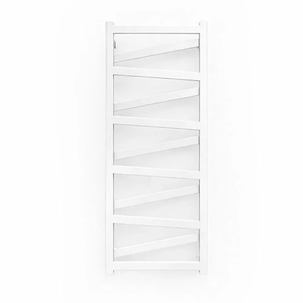 Sèche-Serviettes Eau Chaude|Matisere Sèche-serviette eau chaude blanc de 1230mm de haut et 500mm de large - 451 Watt - VIP1230/500SXB