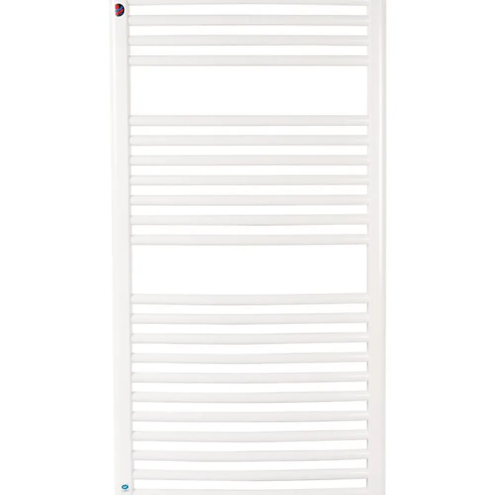 Irsap Sèche-serviette eau chaude Venus blanc - 1166 W - Raccord central -