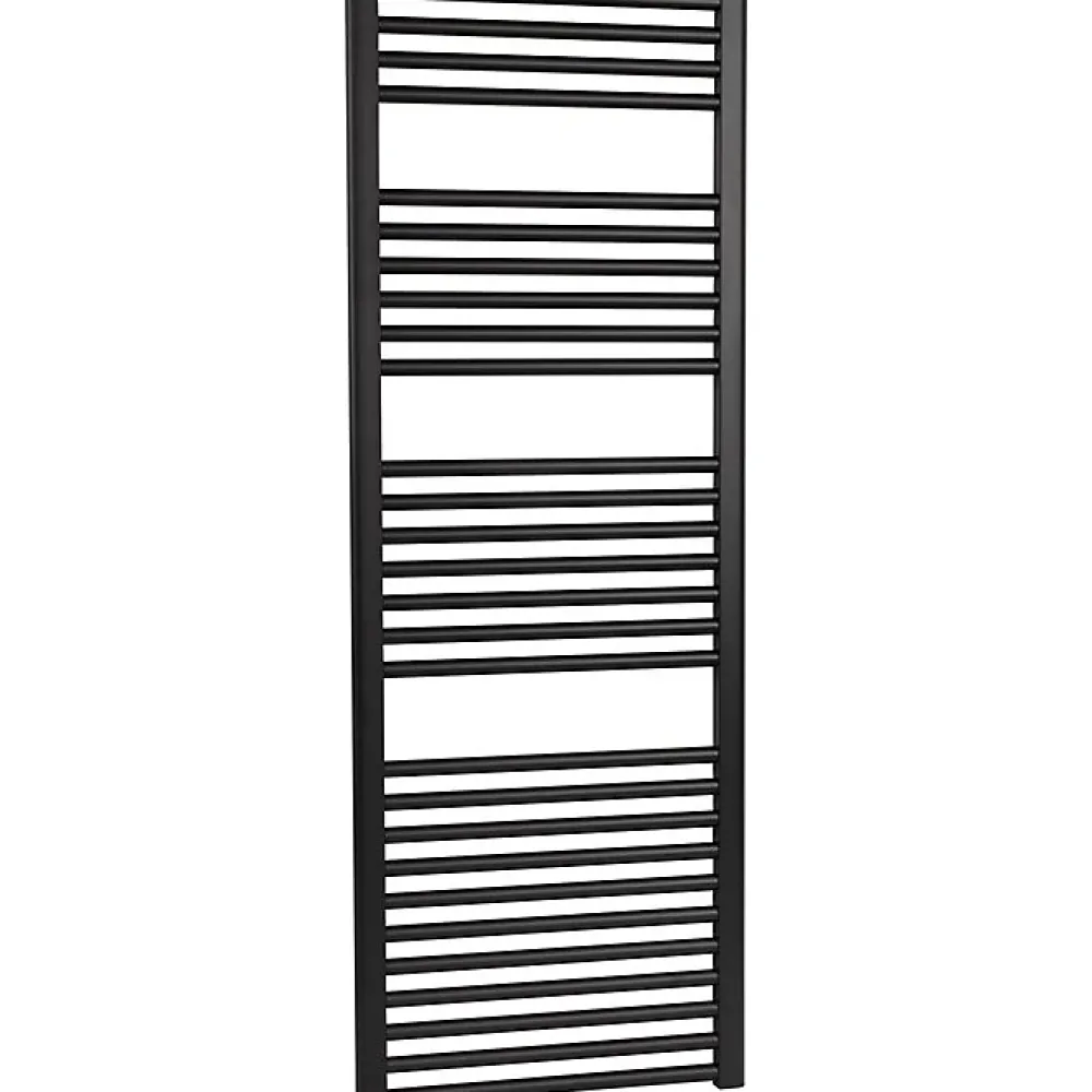 Sèche-Serviettes Eau Chaude|Irsap Sèche-serviette eau chaude étroit Arès - Noir - 710 W