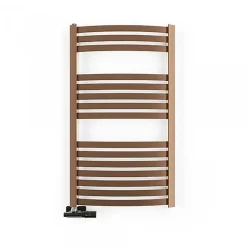 Matisere Sèche-serviette eau chaude cuivre lumineux de 1760mm de haut et 400mm de large - 646 Watt - DEX1760/400ZXBCO