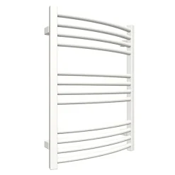 Matisere Sèche-serviette eau chaude blanc de 660mm de haut et 536mm de large. - 312 Watt - LEN660/536PSXB